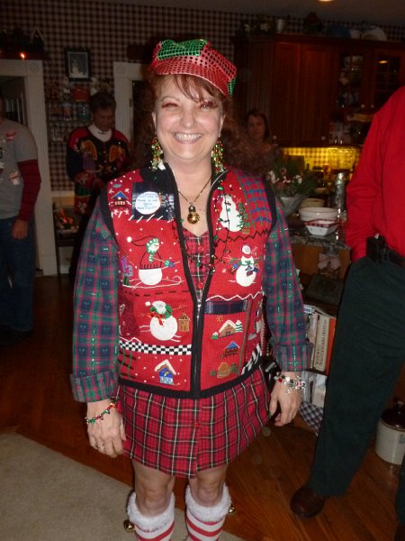 1st Place Winner of the Ugly Sweater Contest